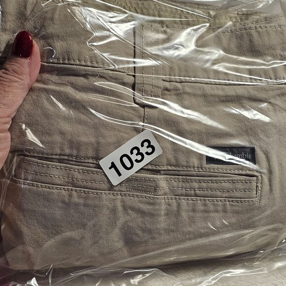 Columbia Men's Khaki Relaxed Fit Active Outdoor Hiking Shorts 40"/42" x 8" - Picture 10 of 10